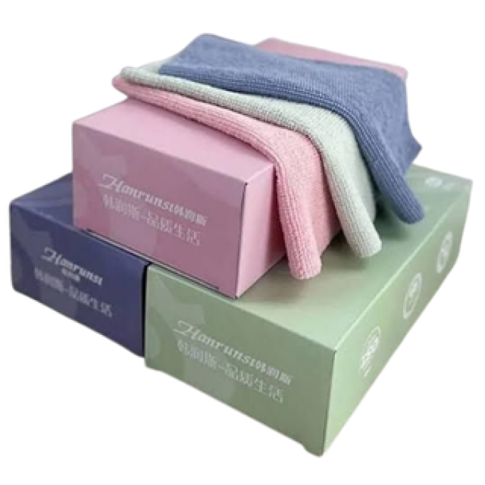 علبة فوط مايكروفايبر